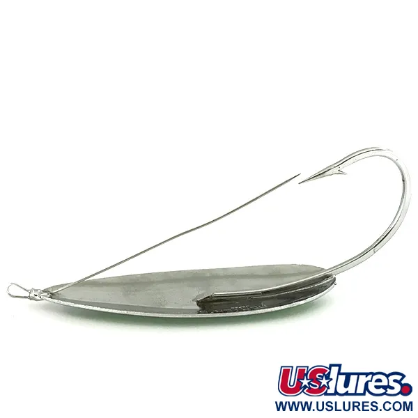 Herter's Olson Minnow Vasskyddat Skeddrag, Nickel/Grön, 31g, #7160