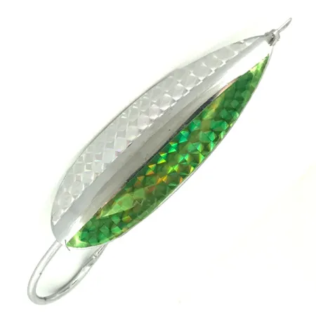 Herter's Olson Minnow Vasskyddat Skeddrag, Nickel/Grön, 31g, #7160