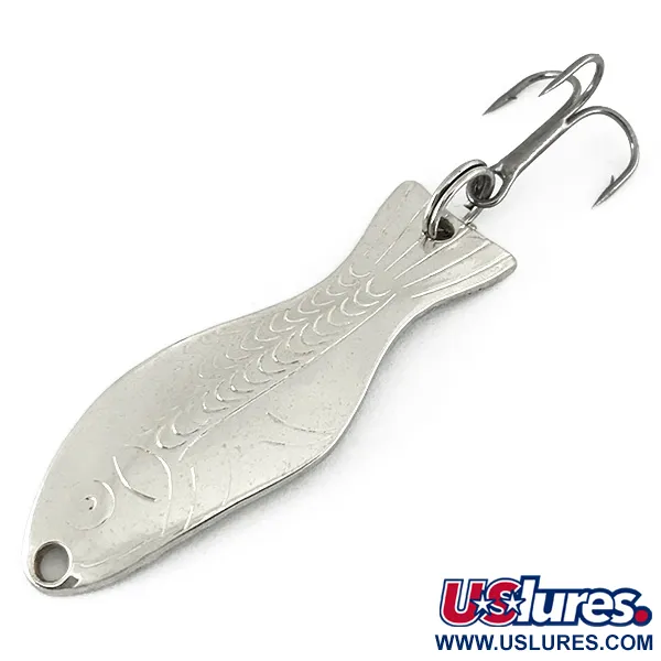 Al's gold fish Skeddrag, Nickel, 7g, Vintage-klassiker, #7163