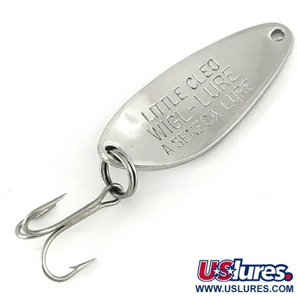 Seneca Little Cleo Skeddrag, Silver, 7g, Holografisk Prismatejp, #7165