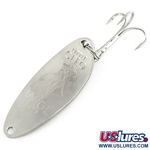 Seneca Little Cleo (Hula Girl) Skeddrag, Silver, 10g, Stämpel, #7169