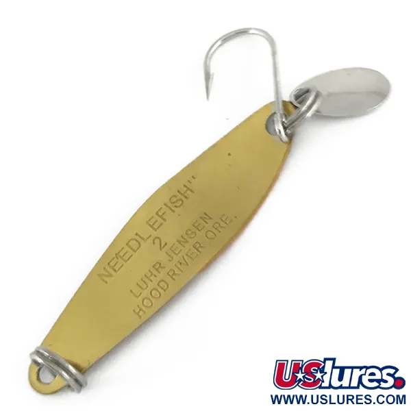 Luhr Jensen Needle fish 2 Skeddrag, Fire Tiger, 3g, Sonic Blade, #7186