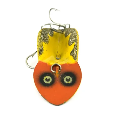 Buck Perry Spoonplug Skeddrag, Gul / Röd, 10g, Djupkontroll, #7200