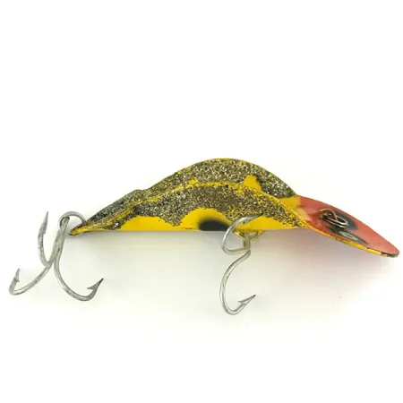 Buck Perry Spoonplug Skeddrag, Gul / Röd, 10g, Djupkontroll, #7200