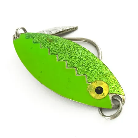 Flashy Fish Lures Flashy Fish Trollingsked, Grön/Nickel, 6g, #7201