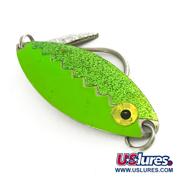 Flashy Fish Lures Flashy Fish Trollingsked, Grön/Nickel, 6g, #7201