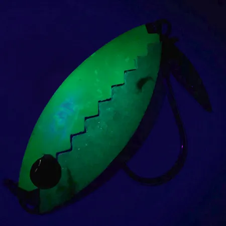 Flashy Fish Lures Flashy Fish Trollingsked, Grön/Nickel, 6g, #7201