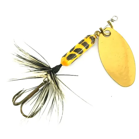 Worden’s Original Rooster Tail Spinnare, Gold/Yellow, 3,6g, #7202