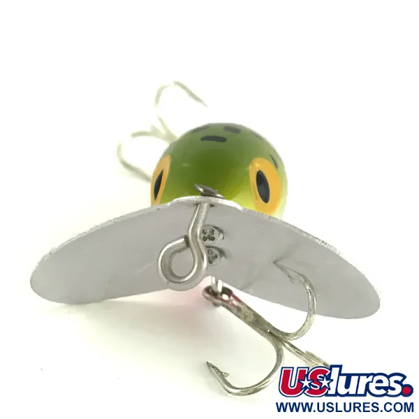 Fred Arbogast Jitterbug Ytbete, Frog, 7g, Metallsked, #7215