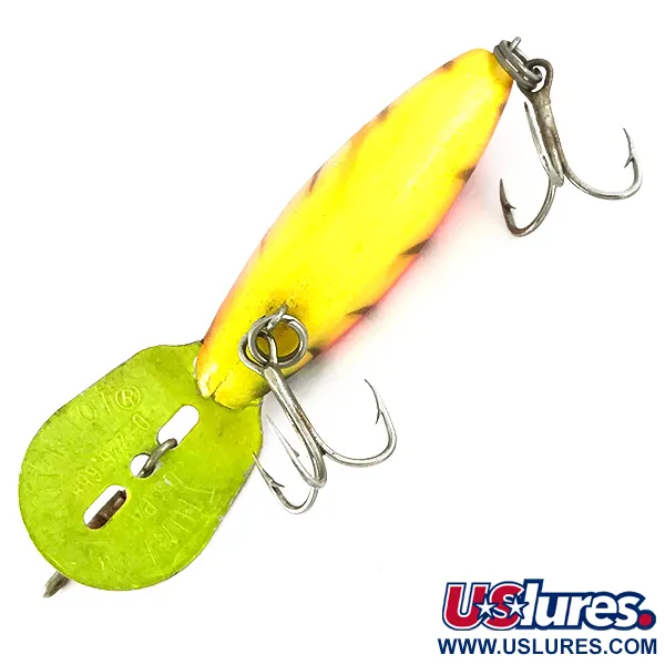 Storm Hot'N Tot Thin Fin UV Wobbler, Hot Tiger, 6.5g, Metallsked, #7216