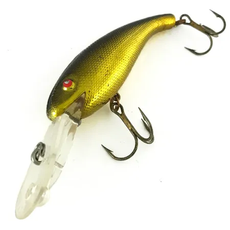 Cotton Cordell Wally Diver Wobbler, Guld, 14g, Rassel, #7220
