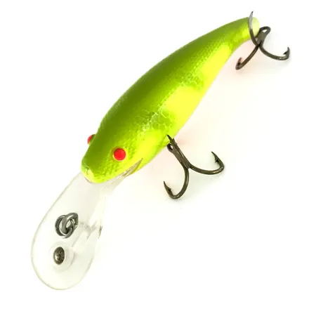 Cotton Cordell Deep Diver Vobbler, Chartreuse, 7g, Djupgående, #7221