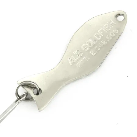 Al's gold fish Skeddrag, Nickel, 7g, Vintage-klassiker, #7236