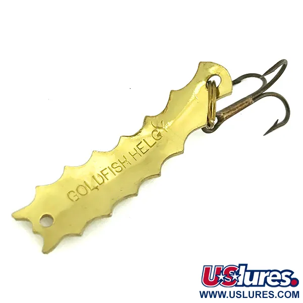 Al's Goldfish Goldfish Helgy Skeddrag, Guld / Röda Ögon, 4.5g, #7244