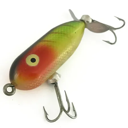 Heddon Tiny Torpedo Ytbete, Pike / Red, 7g, Bakre propeller, #7271