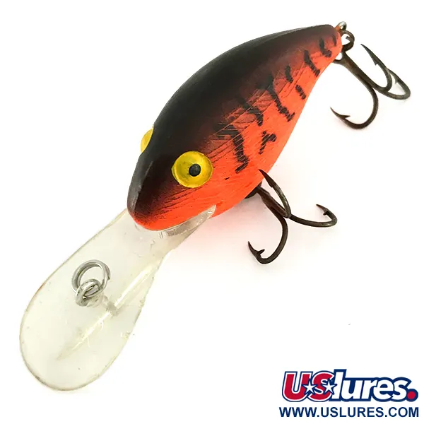 Rebel Deep Wee R Crankbait, Tiger (Red), 10.5g, Djupgående, #7273