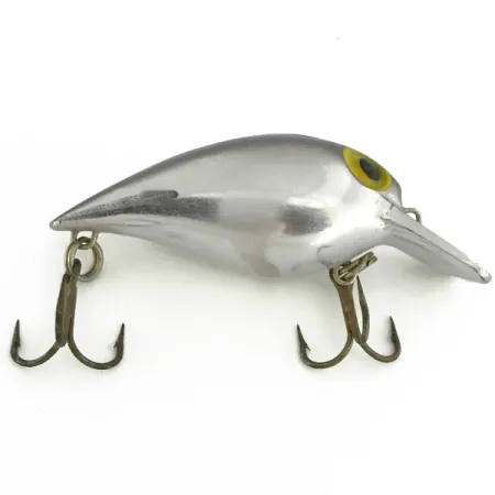 Storm Short Wart Wobbler, Mirror Silver, 8g, Pre-Rapala, #7279
