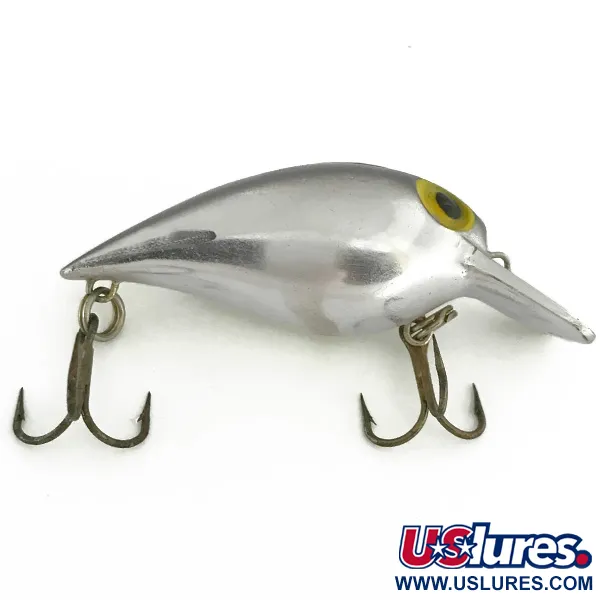 Storm Short Wart Wobbler, Mirror Silver, 8g, Pre-Rapala, #7279