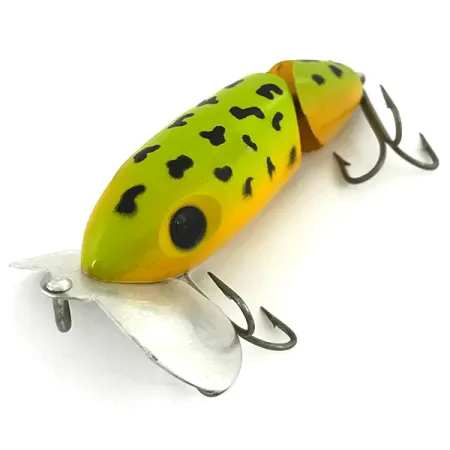 Fred Arbogast Jitterbug Ytbete, Groda, 10g, Ledad, #7285