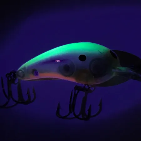 Norman Deep Baby N Crankbait, Chartreuse, 7g, UV-glöd, #7303