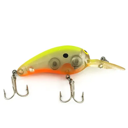 Norman Deep Baby N Crankbait, Chartreuse, 7g, UV-glöd, #7303