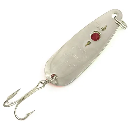 Red Eye Lures Red Eye Evil Eye Skeddrag, Gul/Orange/Nickel, 14g, #7319