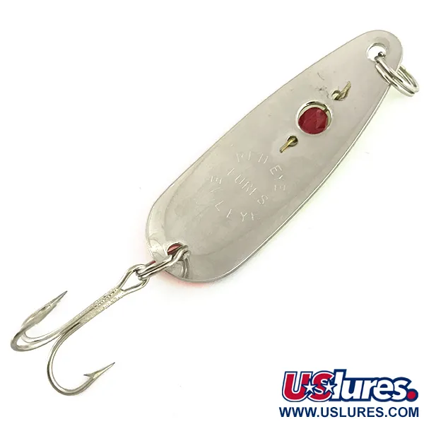 Red Eye Lures Red Eye Evil Eye Skeddrag, Gul/Orange/Nickel, 14g, #7319