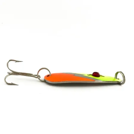 Red Eye Lures Red Eye Evil Eye Skeddrag, Gul/Orange/Nickel, 14g, #7319