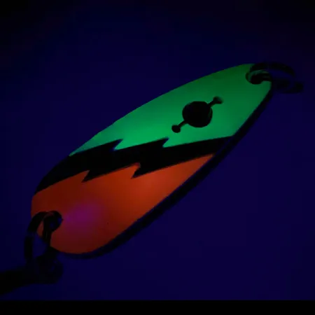 Red Eye Lures Red Eye Evil Eye Skeddrag, Gul/Orange/Nickel, 14g, #7319