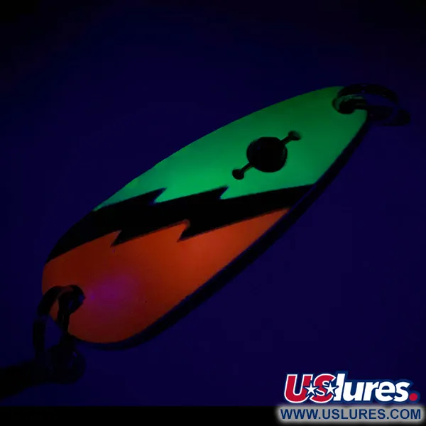 Red Eye Lures Red Eye Evil Eye Skeddrag, Gul/Orange/Nickel, 14g, #7319