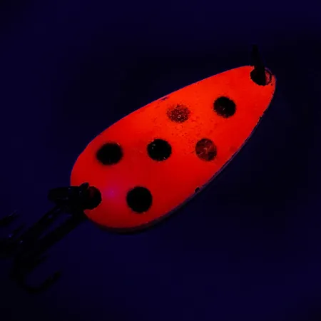 Luhr Jensen UV Skeddrag, Röd / Svart / Guld, 7g, UV-finish, #7321