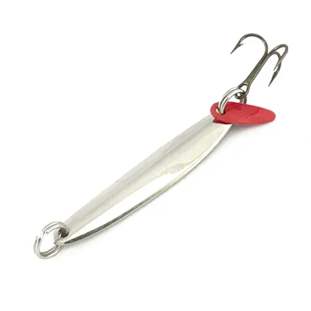 Bay de Noc Swedish pimple Vertikalpirk, Nickel / Gul, 5,5g, #7324