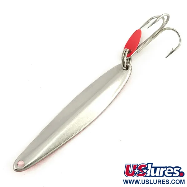 Bay de Noc Swedish Pimple Vertikalpirk, Rosa, 7g, UV Glow, #7325