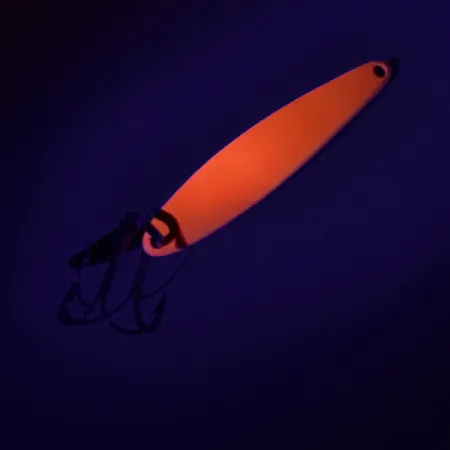 Bay de Noc Swedish Pimple Vertikalpirk, Rosa, 7g, UV Glow, #7325