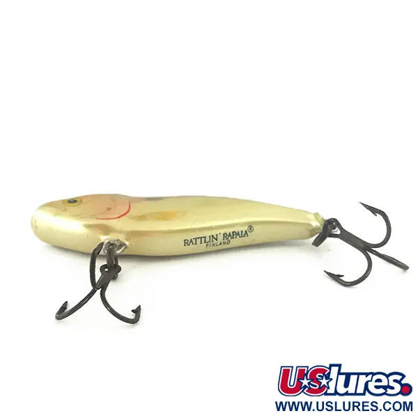 Rapala Rattl'n RAP Lipless Crankbait, Guld-Grön, 11g, Sjunkande, #7330
