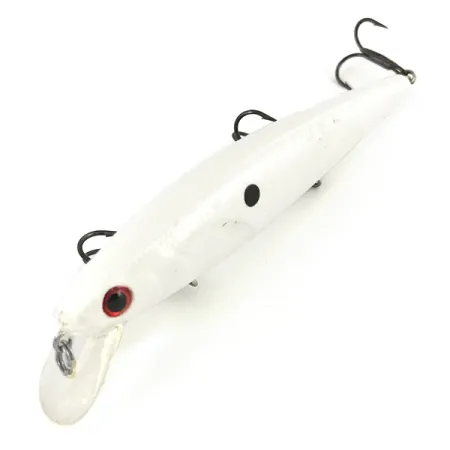 Strike King KVD 300 Walleye Jerkbait, Pearl, 14g, svävande, #7333