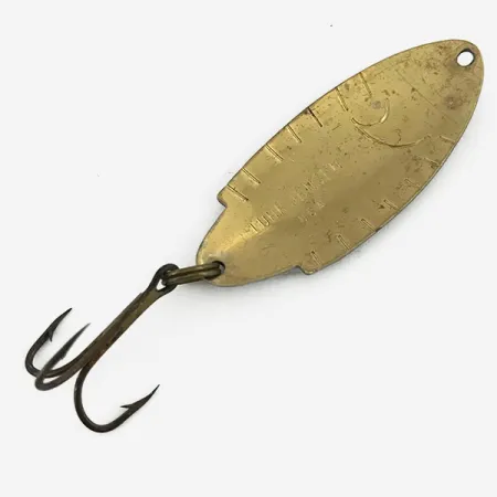 Luhr Jensen Krocodile Skeddrag, Black Trout, 7g, Mässing, #7339