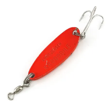 Luhr Jensen Krocodile UV Skeddrag, Fluorescent Orange / Black, 9g, #7341