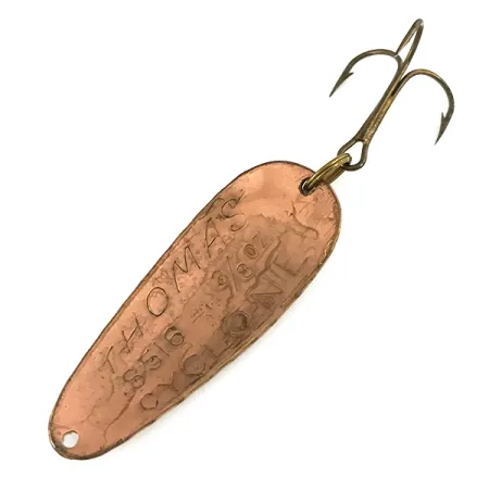 Thomas Syclone Skeddrag, Hamrad Koppar, 10g, Prickmönster, #7342