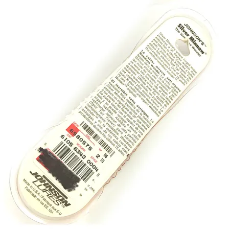 Johnson Silver Minnow Skeddrag, Försilvrad, 14g, Spinnarsked, #7360