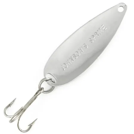 Johnson Sprite Skeddrag, Nickel / Röd, 10g, Vintage USA, #7361