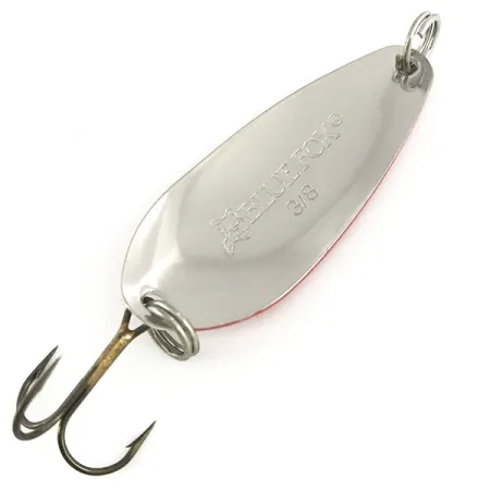 Blue Fox Strobe Tear Drop Skeddrag, Röd / Vit / Nickel, 11g, #7368