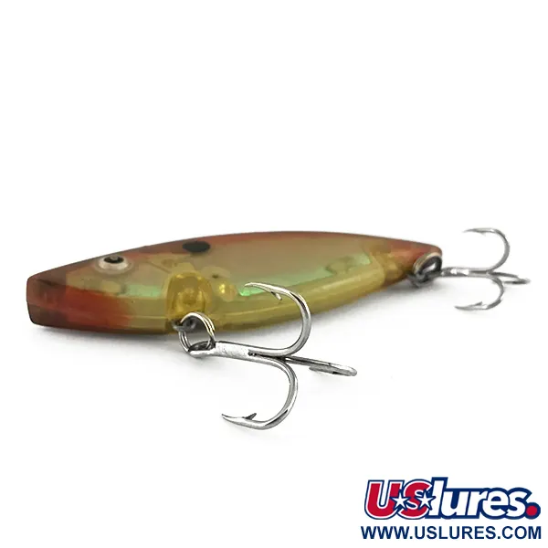 Bill Lewis Rat-L-Trap Lipless Crankbait, Guld, 14g, Rassel, #7372