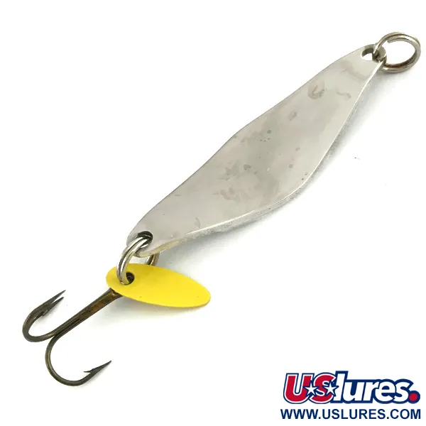 Bay de Noc Do-Jigger Skeddrag, Nickel/Rainbow, 10g, Lockfena, #7384