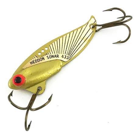 Heddon Sonar 433 Blade Lure, Guld, 14g, Multi-Hålsystem, #7385
