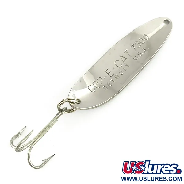 Eppinger Dardevle Cop-E-Cat 7300 Skeddrag, Nickel/Grön, 10g, #7386