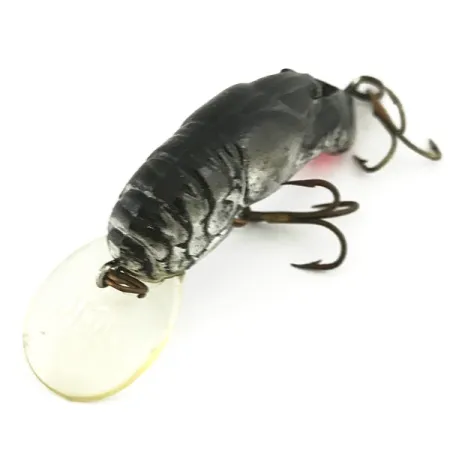 Rebel WEE-CRAWFISH Wobbler, Silver/Svart, 6g, Kräft-imitation, #7387