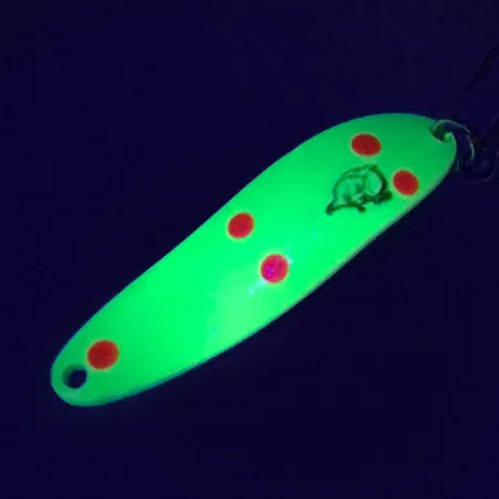 Dardevle Cop-E-Cat 7300 UV Skeddrag, Gul-UV, 10g, UV-aktiv, #7396