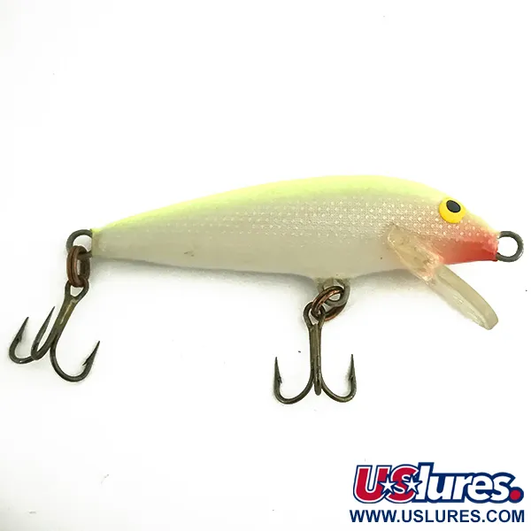 Rapala Original Floater F5 Wobbler, Chartreuse, 2.3g, Balsaträ, #7399
