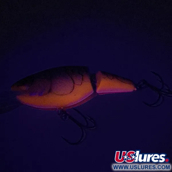 Rapala Jointed Shad Rap JSR07 Wobbler, Grön/Orange, 12g, #7401